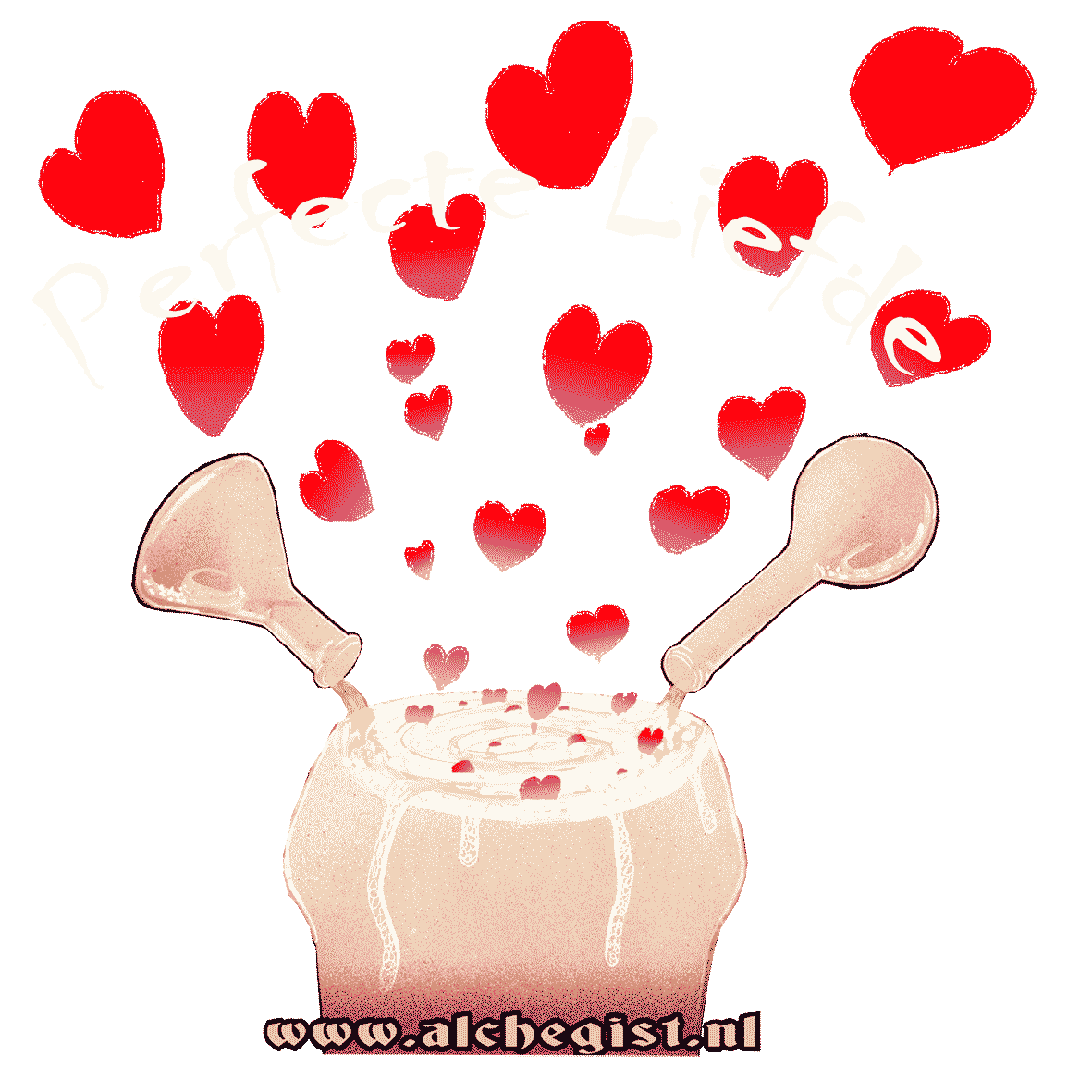 perfecte liefde voor etiket