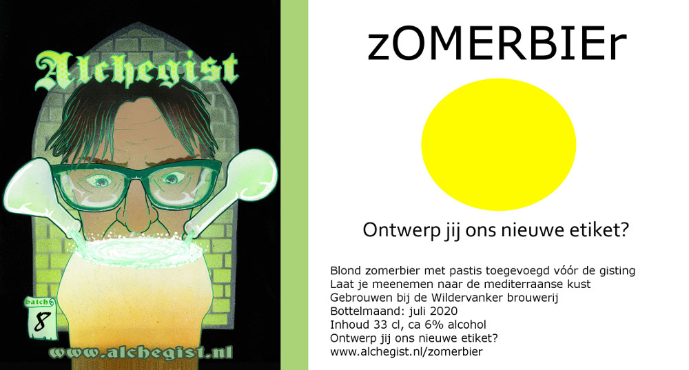 Zomerbier etiket